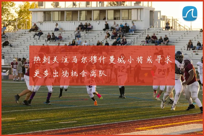 热刺关注马尔穆什曼城小将或寻求更多出场机会离队